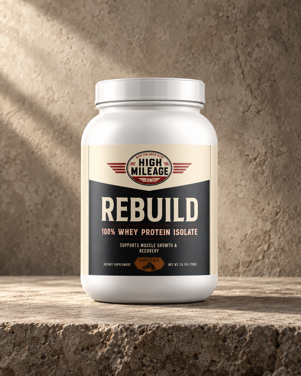 Rebuild - 100% Whey Protein Isolate